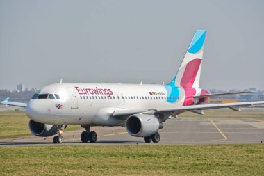 Alman Eurowings uçak görünümü