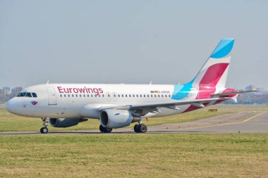 Alman Eurowings uçak görünümü