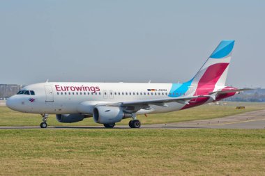 Alman Eurowings uçak görünümü