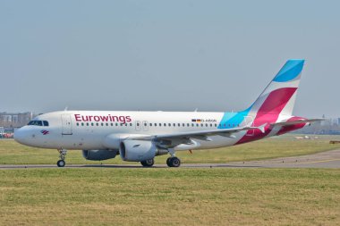 Alman Eurowings uçak görünümü
