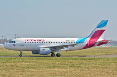 Alman Eurowings uçak görünümü
