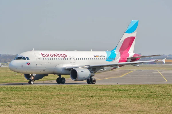 Alman Eurowings uçak görünümü