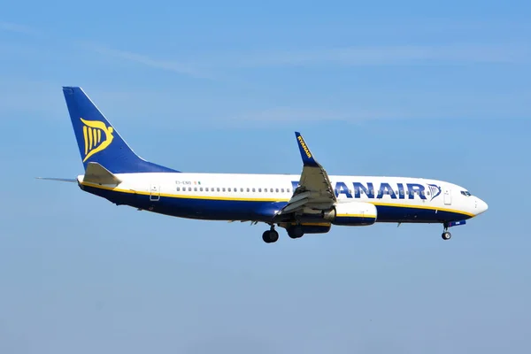 Est Une Vue Avion Ryanair Boeing 737 Immatriculé Eno Sur — Photo