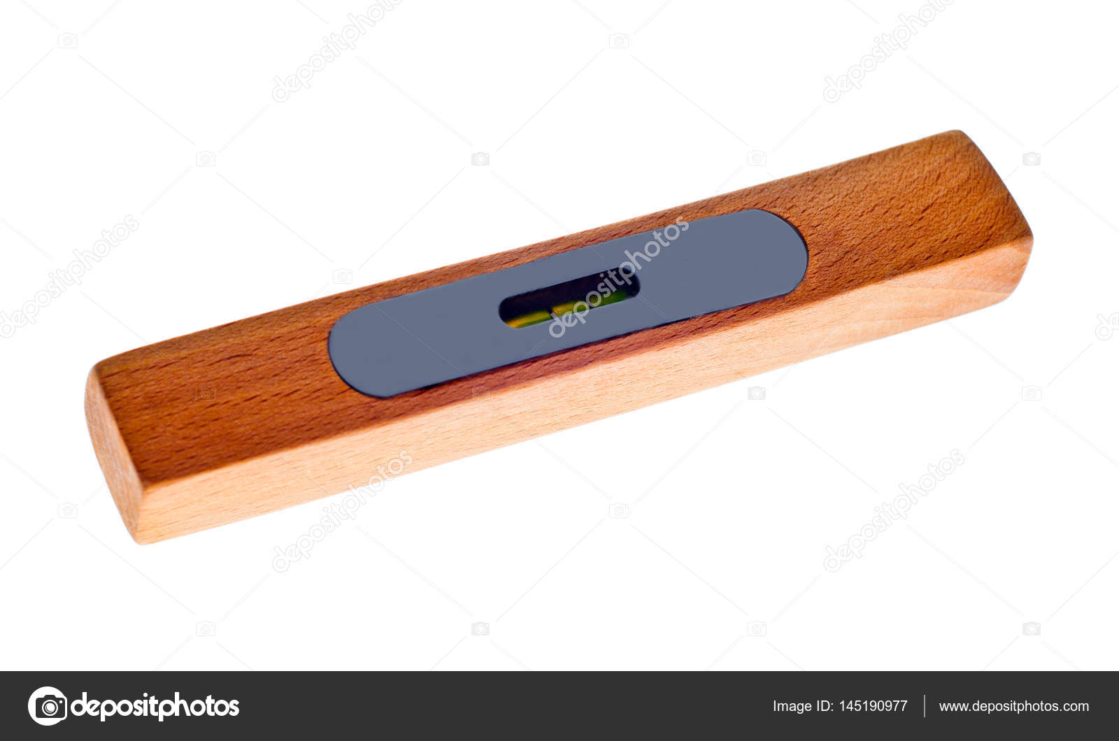 wooden spirit level
