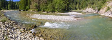 nehir Kanyon ile Bavyera Panorama sahne