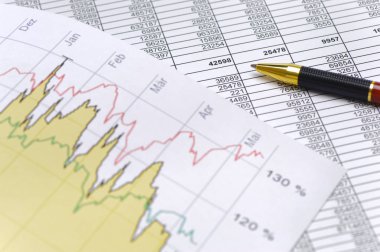 Finans ve borsa grafik