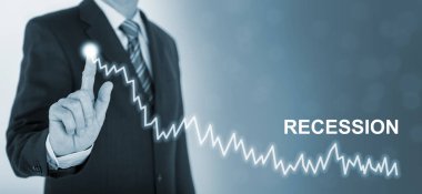 İşadamı borsa grafiğinde durgunluk gösteriyor