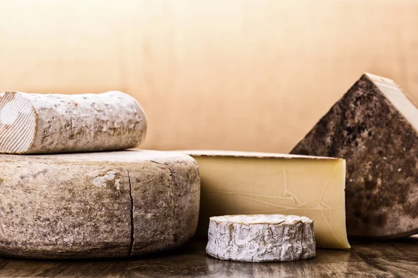 Muchos tipos de queso francés Imagen De Stock