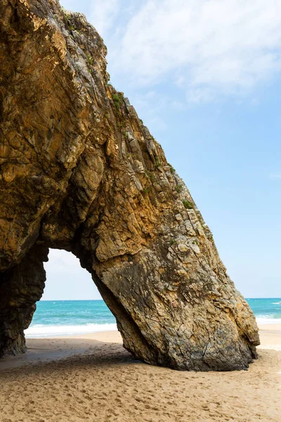 Formation géologique panoramique au Portugal — Photo