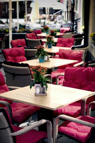 Tables et chaises - le restaurant — Photo