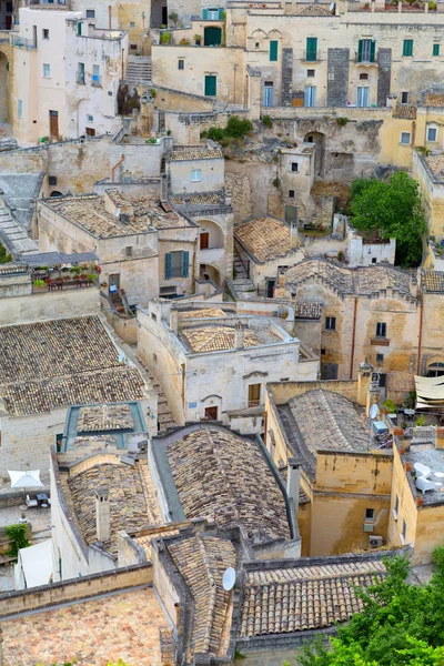 Paisagem urbana de Matera, Itália — Fotografia de Stock