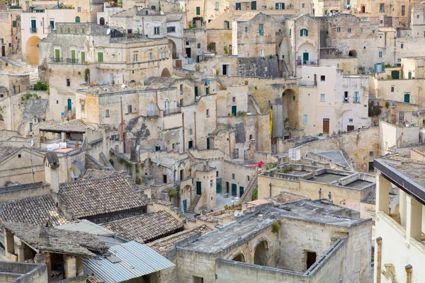 Paisagem urbana de Matera, Itália — Fotografia de Stock