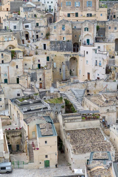 Paisagem urbana de Matera, Itália — Fotografia de Stock