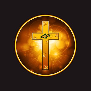 Festival çapraz güzelleşmek ve altın kenarlık yıldızlarda