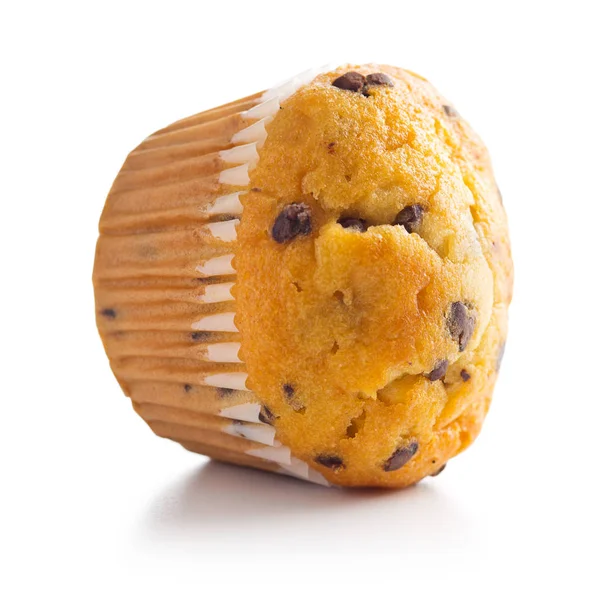 The tasty muffins with chocolate. — Stock Photo, Image
