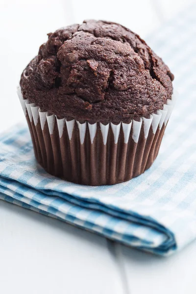 Smaczne muffin czekoladowy. — Zdjęcie stockowe
