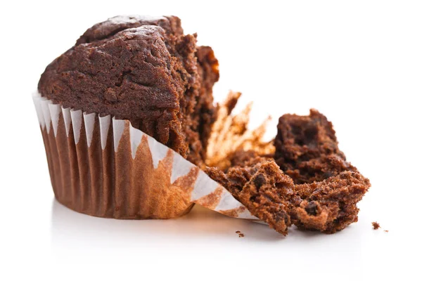 Lezzetli çikolatalı muffin. — Stok fotoğraf