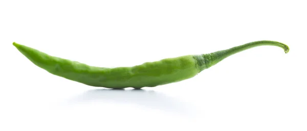 Зеленый перец чили . — стоковое фото