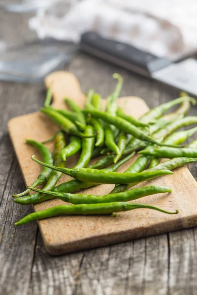 Chiles verdes . — Foto de Stock