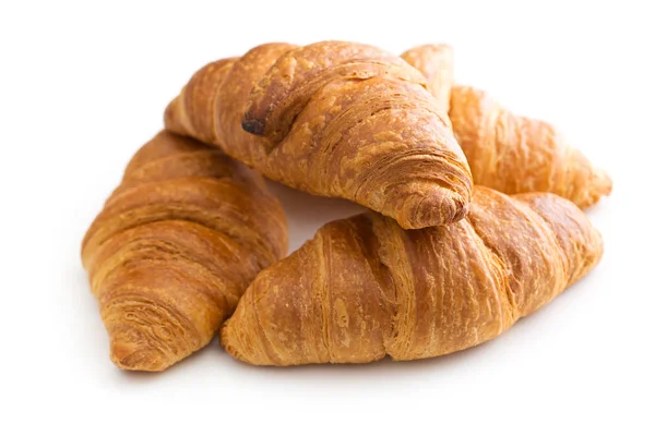 Tasty buttery croissants. — Stock Photo, Image