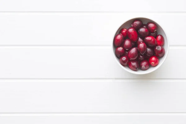 The tasty american cranberries. — Stock Photo, Image