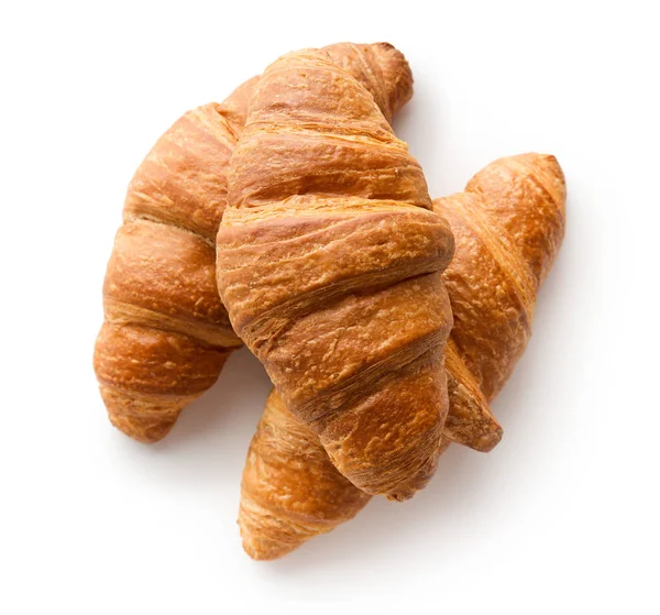 Tasty buttery croissants. — Stock Photo, Image