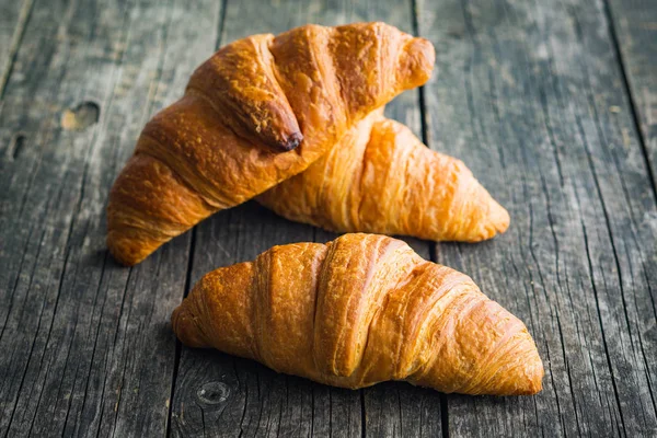 Tasty buttery croissants. — Stock Photo, Image