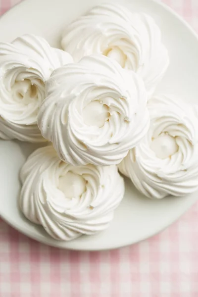 Merengue blanco dulce . — Foto de Stock