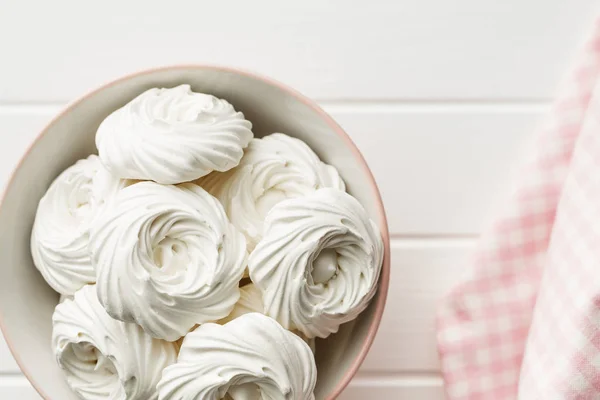 Merengue blanco dulce . — Foto de Stock