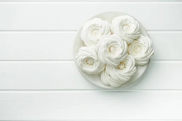 Merengue blanco dulce . — Foto de Stock