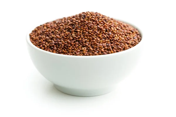 Sementes de quinoa vermelha . — Fotografia de Stock