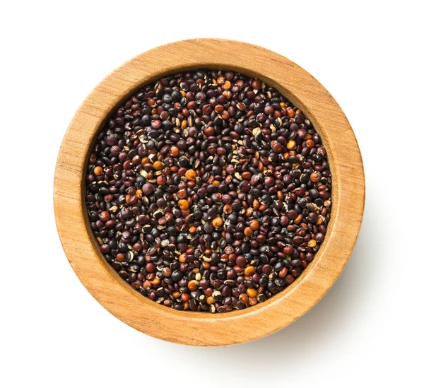 Black quinoa seeds. — Stock Photo, Image