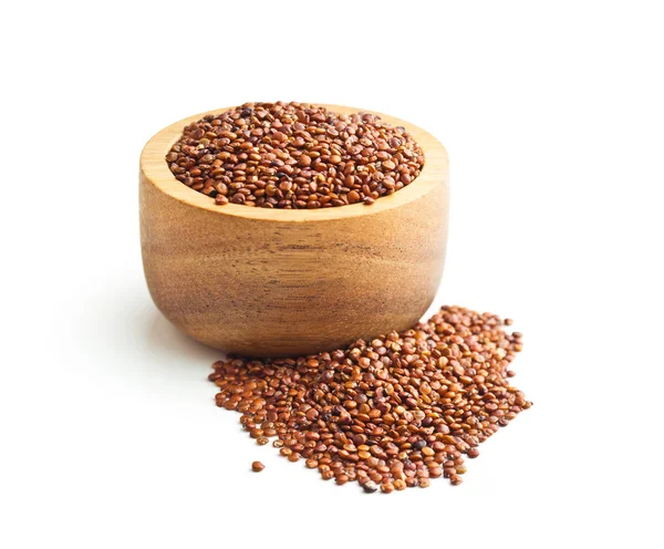 Röd Quinoa frön. — Stockfoto