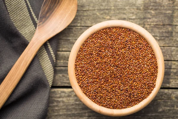 Rode Quinoa zaden. — Stockfoto