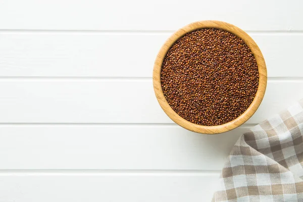Červená Quinoa semena. — Stock fotografie