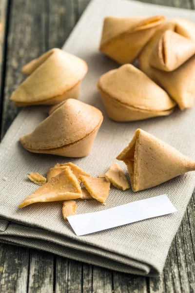 Fortune cookie. — Zdjęcie stockowe