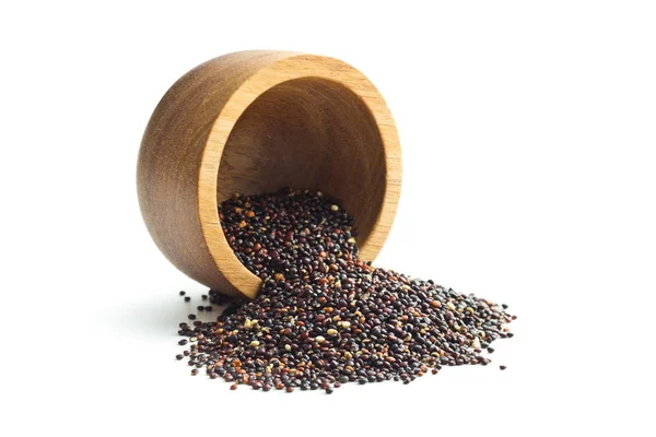 Svart quinoa frön. — Stockfoto