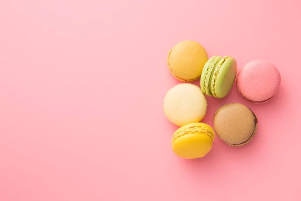 Leckere süße Macarons. — Stockfoto