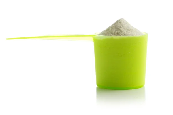 Whey protein powder. — Stock Photo, Image