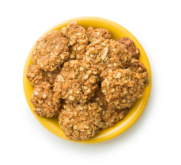 Zelfgemaakte havermoutkoekjes. — Stockfoto