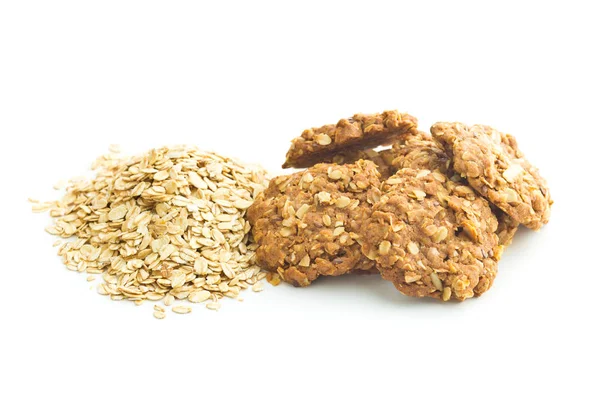 Galletas de avena caseras. — Foto de Stock