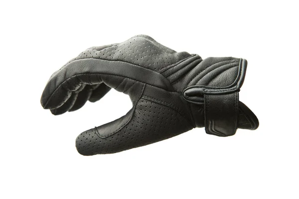 Gants de moto en cuir . — Photo