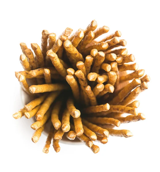 Salty pretzel sticks. — Stock Photo, Image