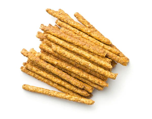 Salty pretzel sticks. — Stock Photo, Image