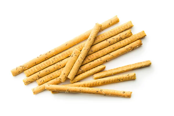 Salty pretzel sticks. — Stock Photo, Image