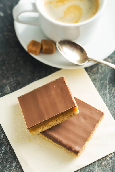 Dulce postre de caramelo . —  Fotos de Stock