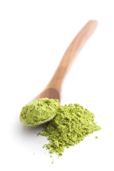 Thé matcha vert en poudre. — Photo