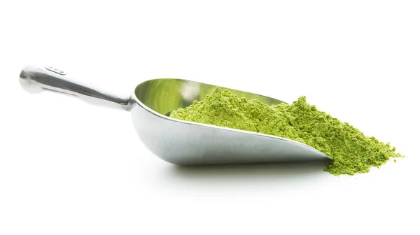 Thé matcha vert en poudre. — Photo