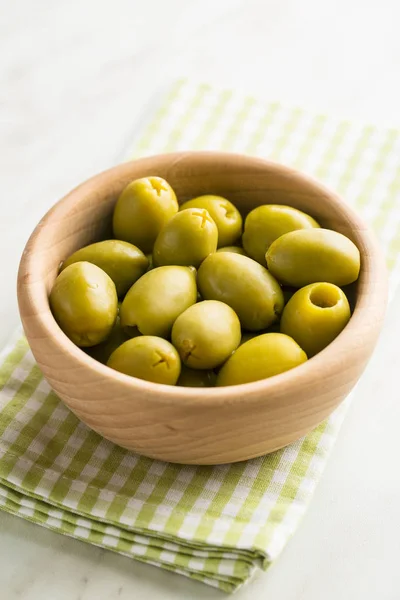 Die grünen Oliven. — Stockfoto