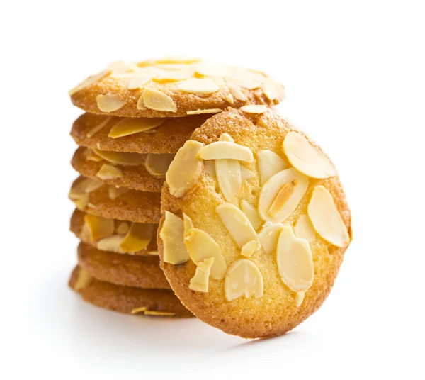 Sweet almond cookies. — Stock Photo, Image